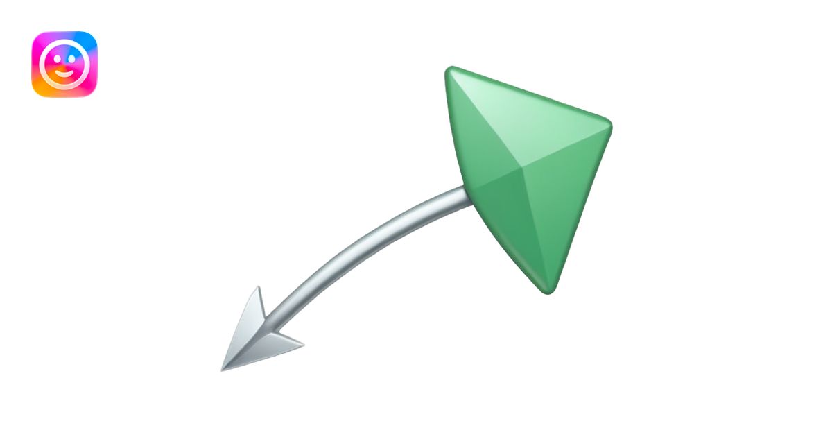 white simple arrow up emoji | AI Emoji Generator