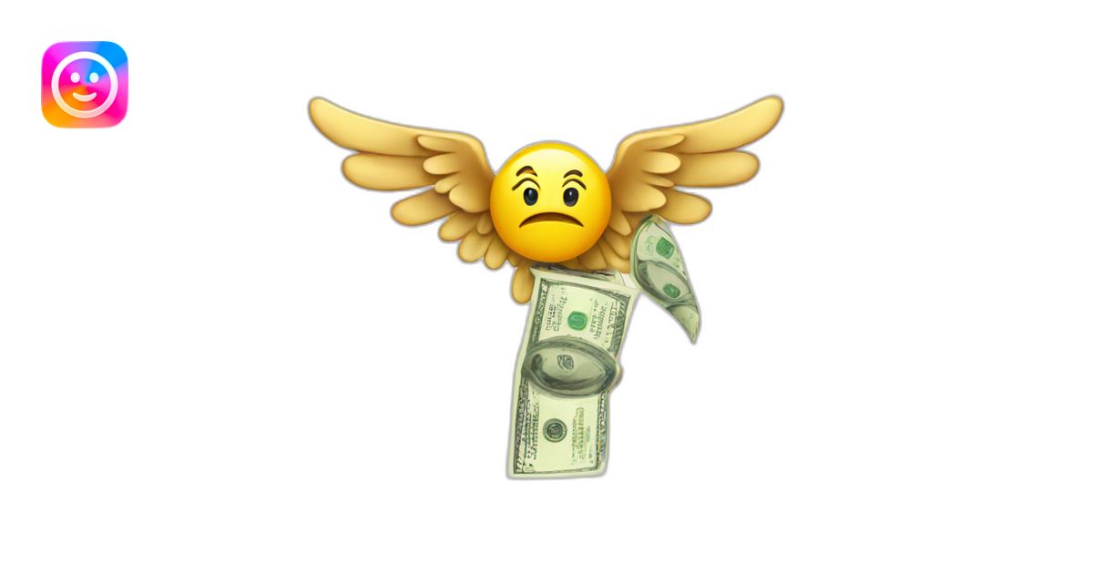 Money with wings emoji | AI Emoji Generator