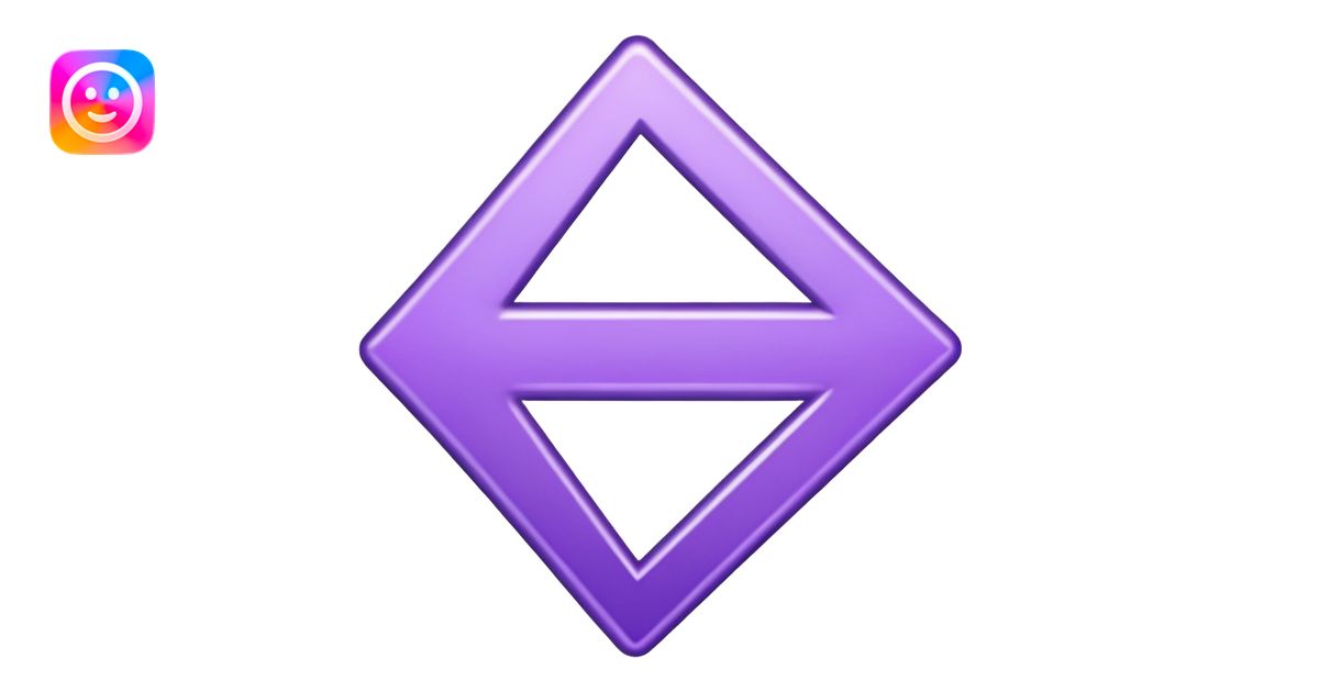 seta para direita roxa emoji | AI Emoji Generator