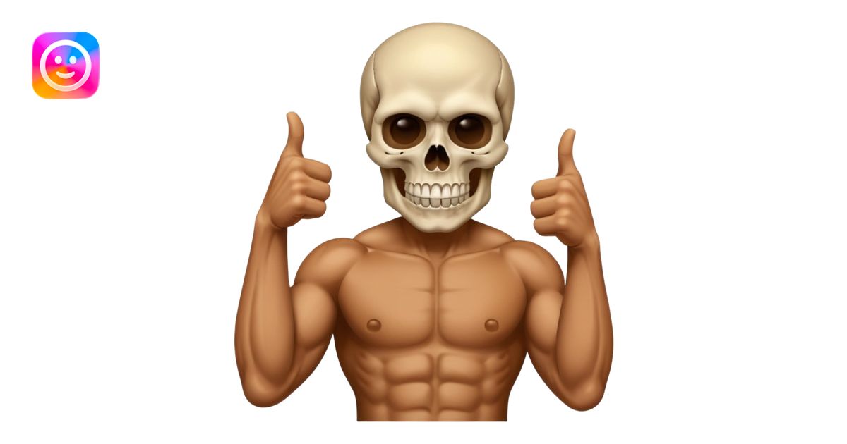 Emogi punisher giving thumbs up emoji | AI Emoji Generator