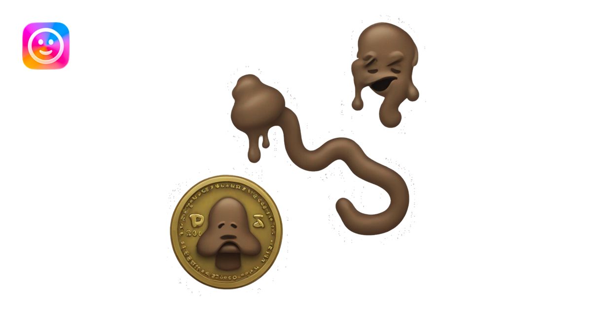 poop coin emoji | AI Emoji Generator