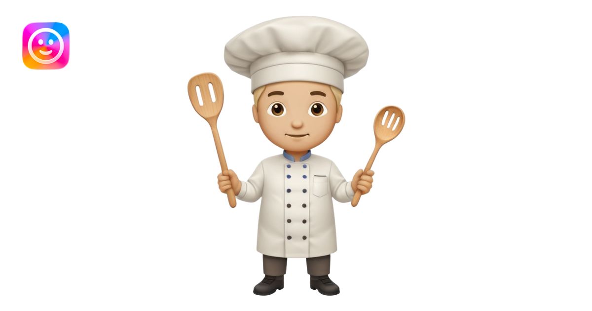 High resolution of realistic full body chef distorted , no extra hybrid ...