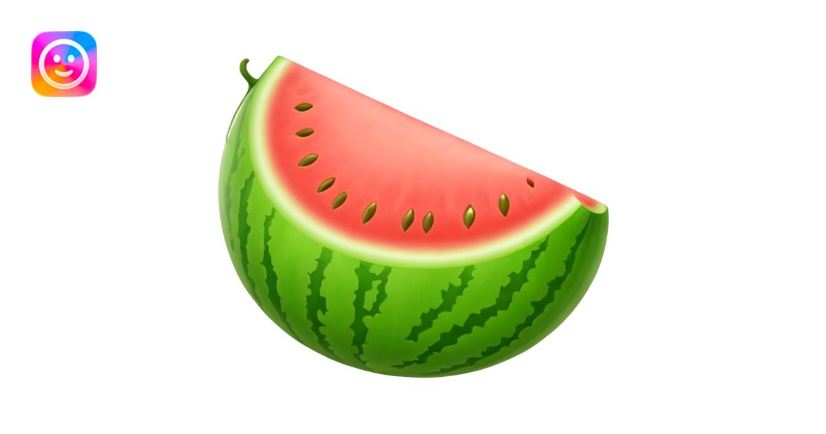 Melon emoji | AI Emoji Generator