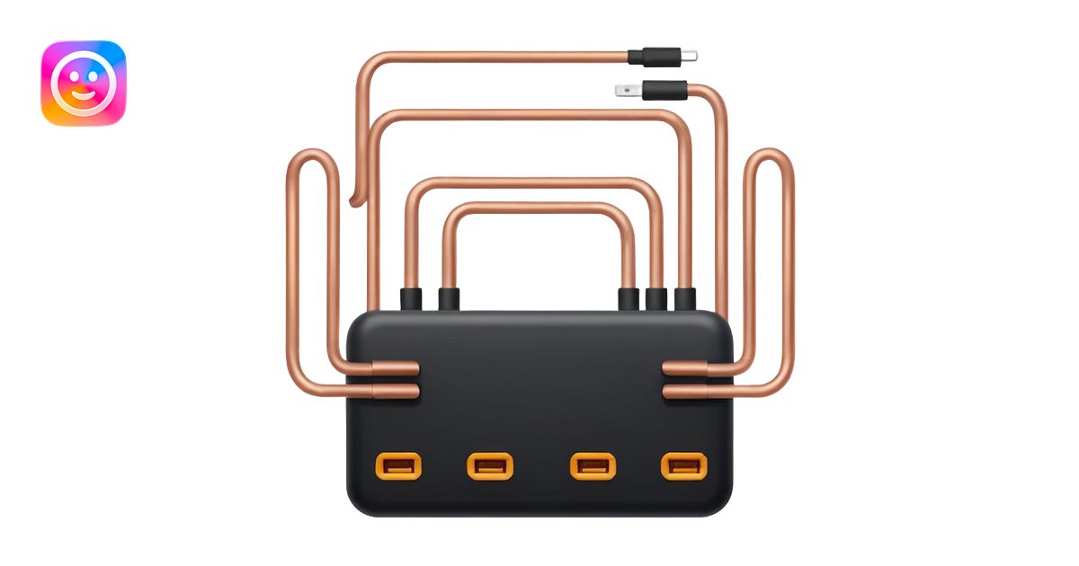 electric circuit emoji | AI Emoji Generator