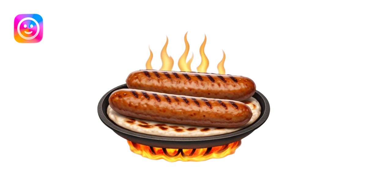 Cinematic Realistic Cevapi Dish Emoji, depicted as small, grilled ...