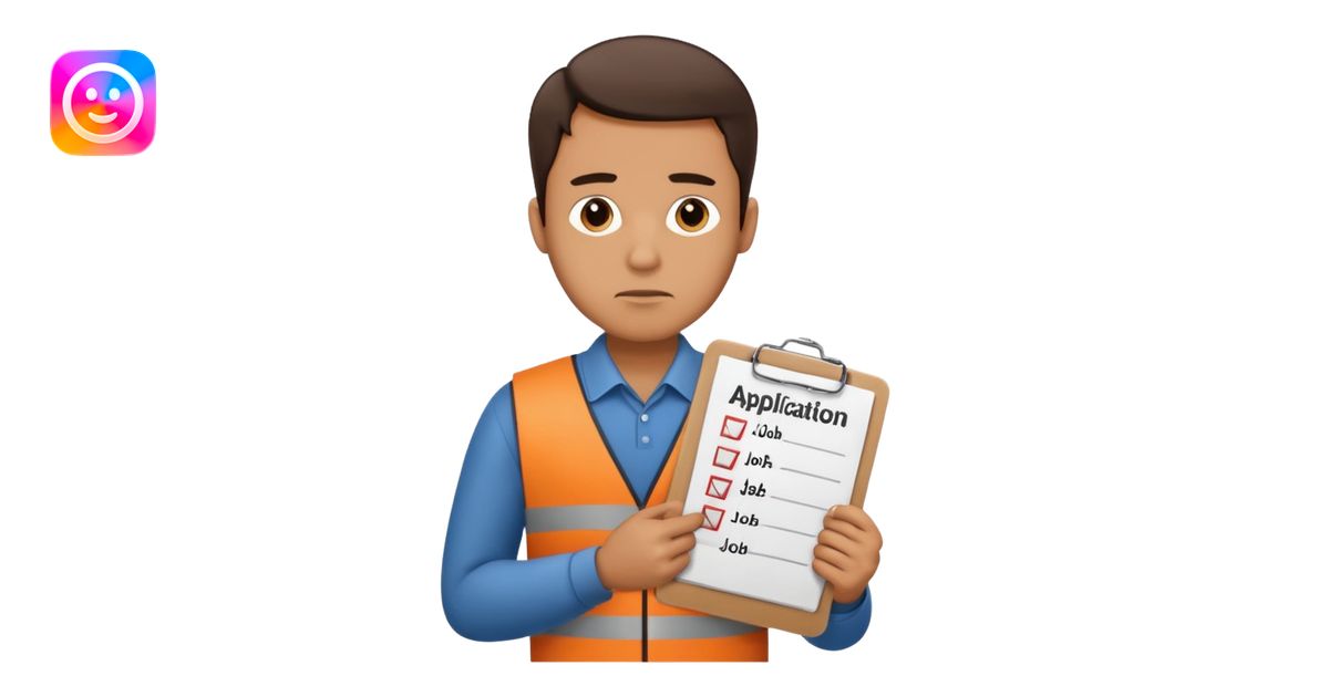 Man looking sad while holding a clipboard with a checklist that has a ...