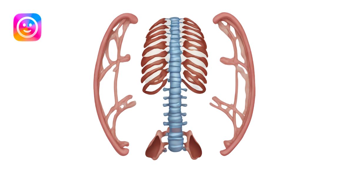 rib cage anatomy emoji | AI Emoji Generator