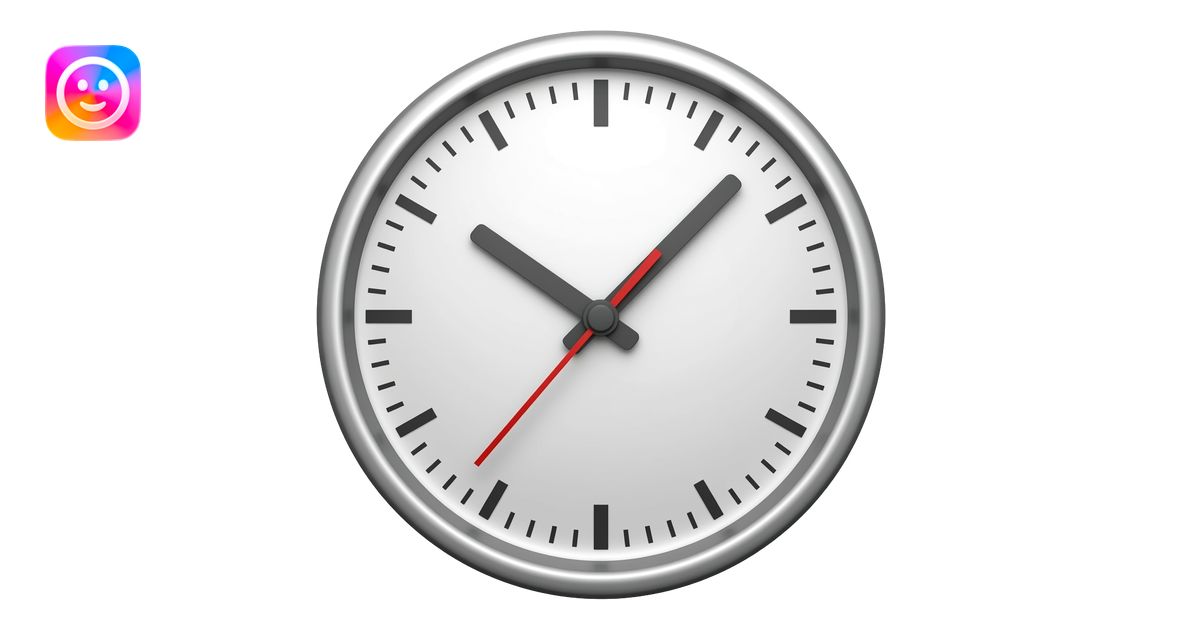 clock emoji | AI Emoji Generator