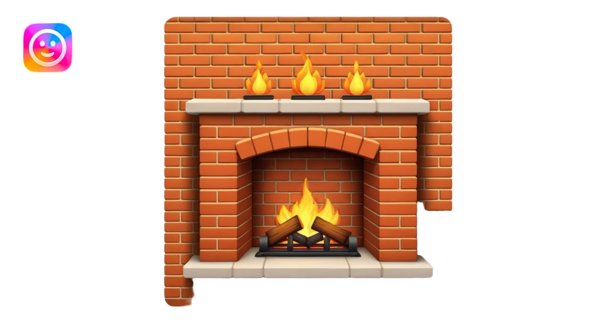 Fireplace emoji | AI Emoji Generator