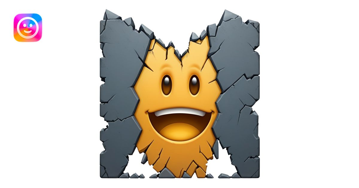 crack in the wall emoji | AI Emoji Generator