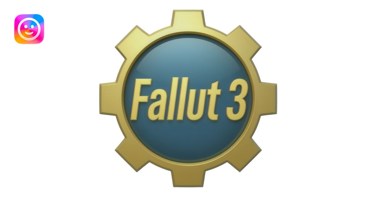 everyone liked that fallout 3 style subtitle emoji | AI Emoji Generator