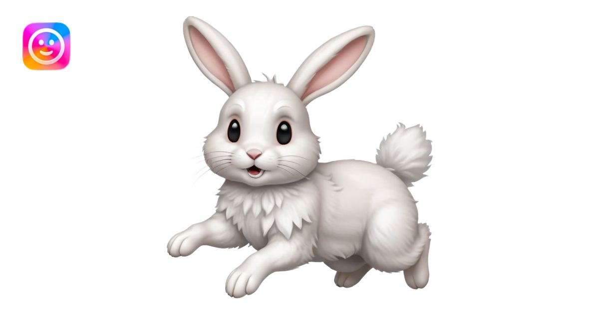 rabbit jumping emoji | AI Emoji Generator