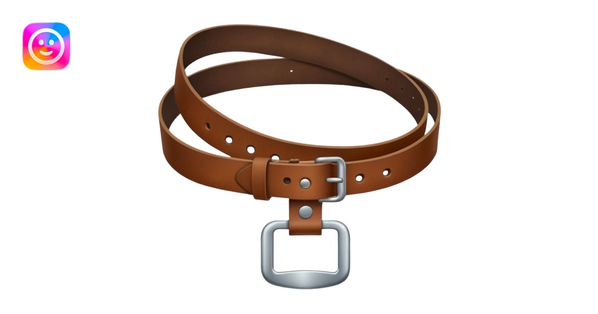 hanging belt emoji | AI Emoji Generator