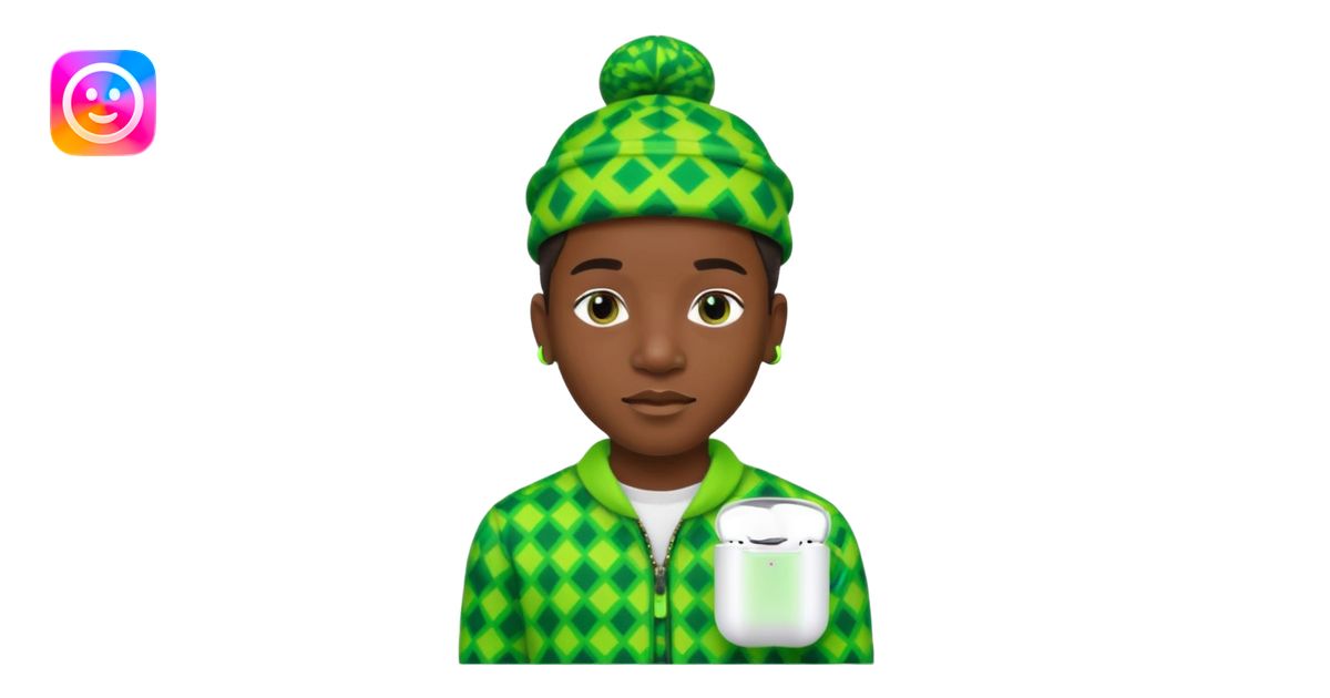 Create me an detailed emoji of a cool Young Nigerian prince wearing a ...