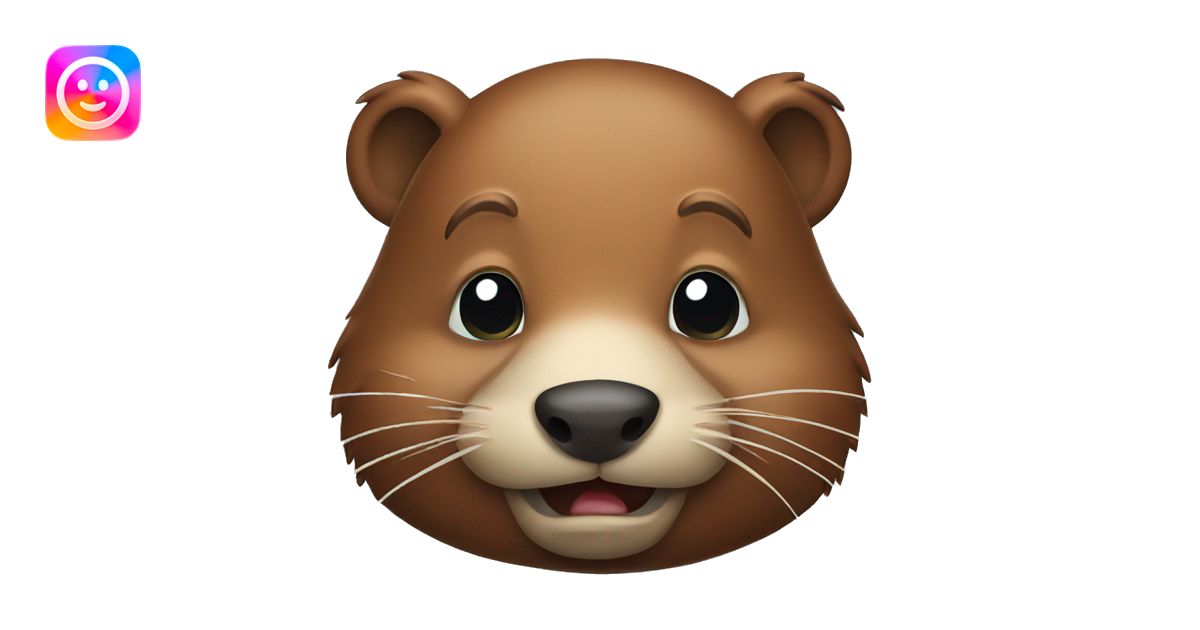 Beaver emoji | AI Emoji Generator
