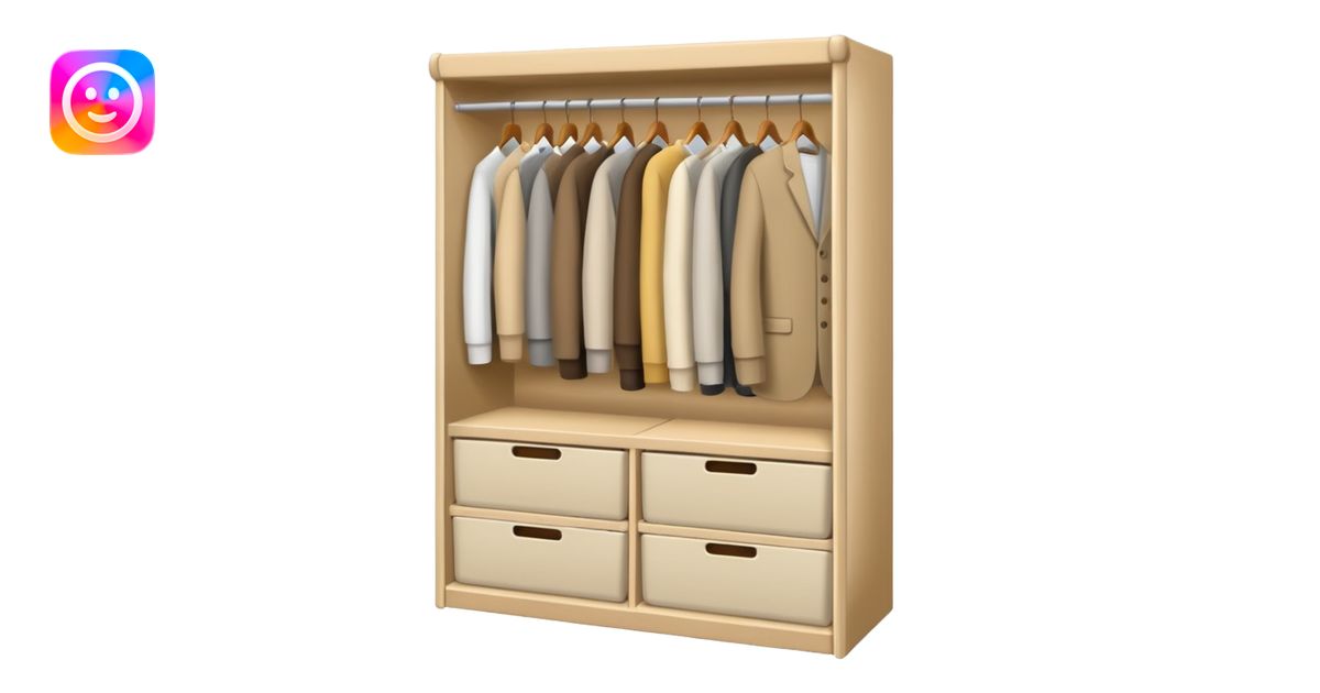 Basic wardrobe emoji | AI Emoji Generator