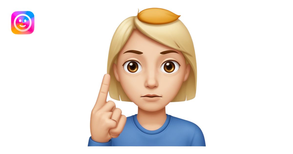 eye rolling emoji with middle finger emoji | AI Emoji Generator