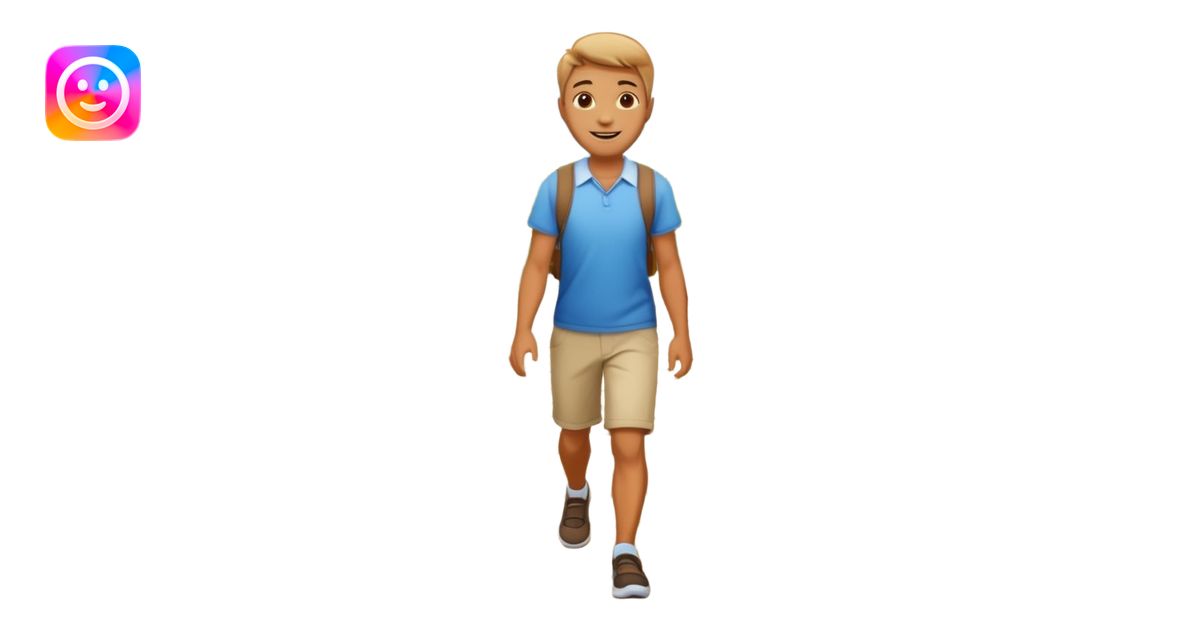 walk IN THE GARDEN on a path emoji | AI Emoji Generator