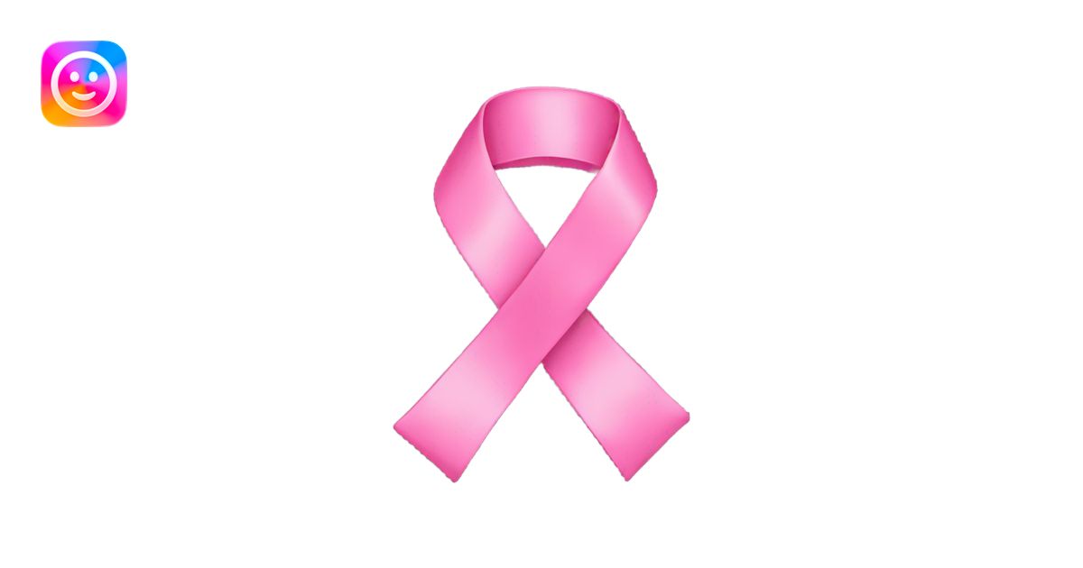 pink ribbon emoji | AI Emoji Generator