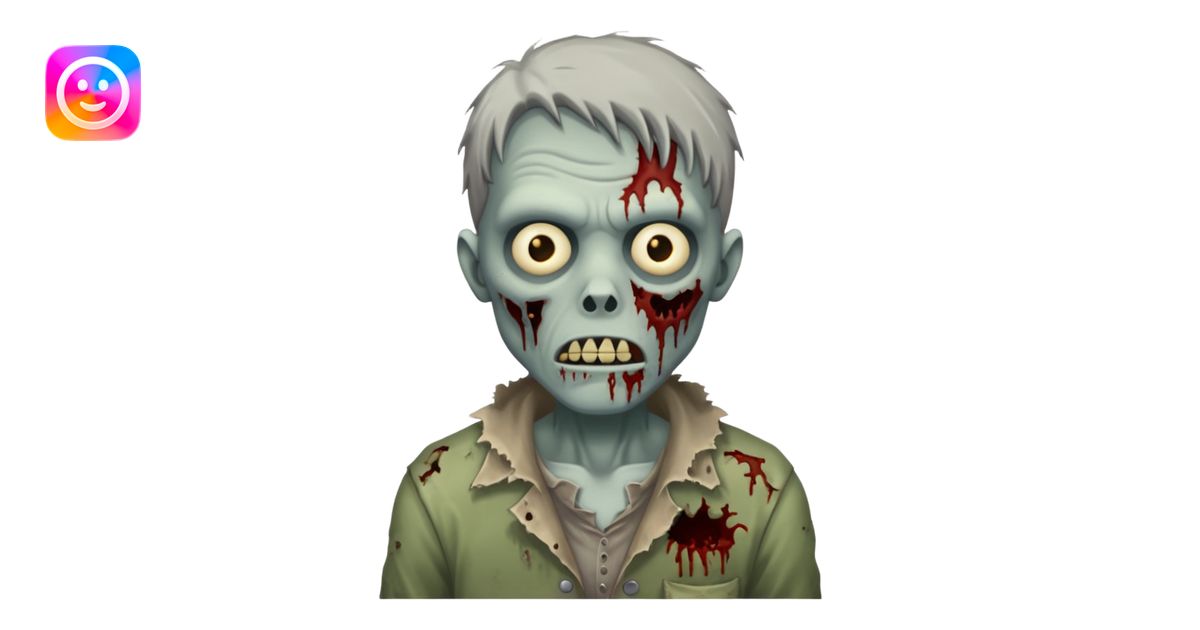 Zombie emoji | AI Emoji Generator