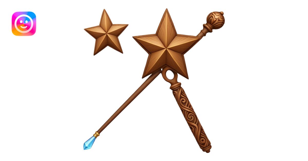 magic wand harry potter emoji | AI Emoji Generator