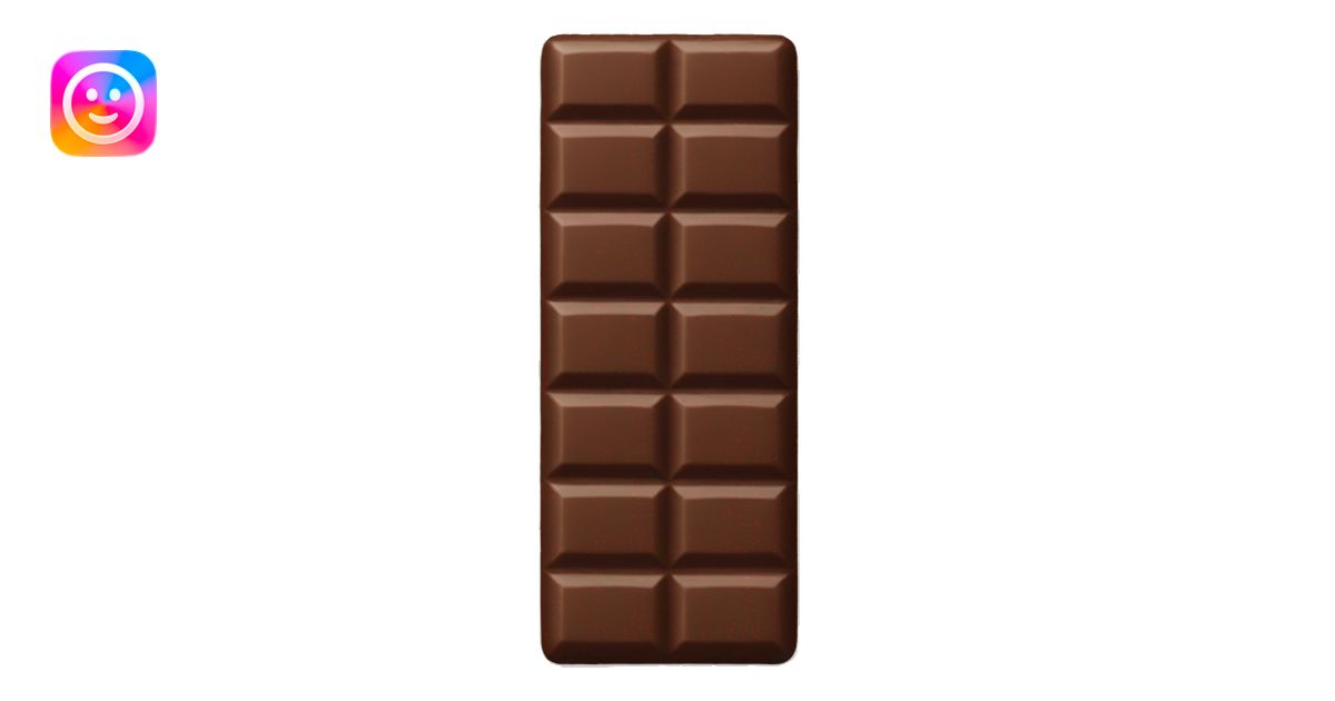 chocolate bar emoji | AI Emoji Generator