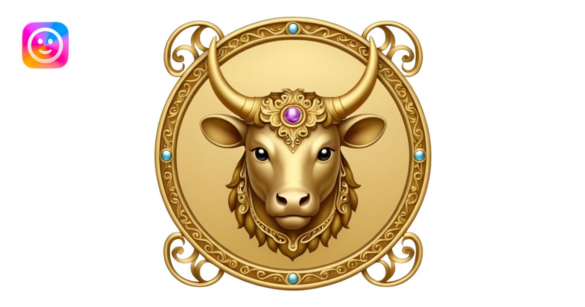 taurus zodiac sign emoji | AI Emoji Generator