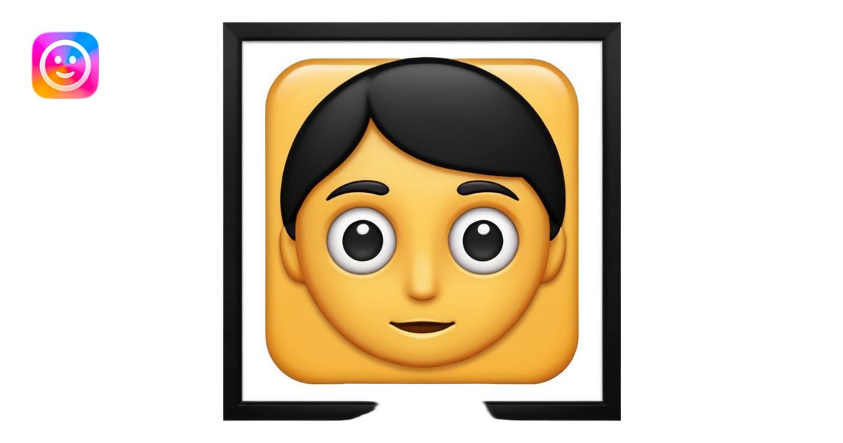 framed wall picture with border emoji | AI Emoji Generator