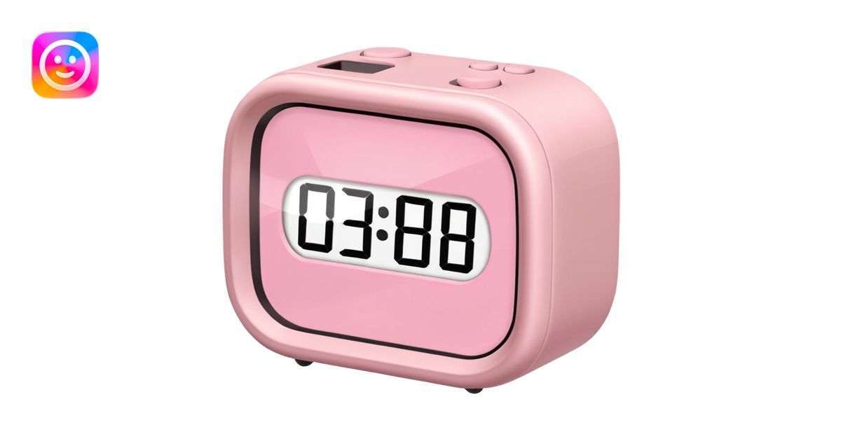 Please make me an alarm clock digital that will show six o'clock in the ...