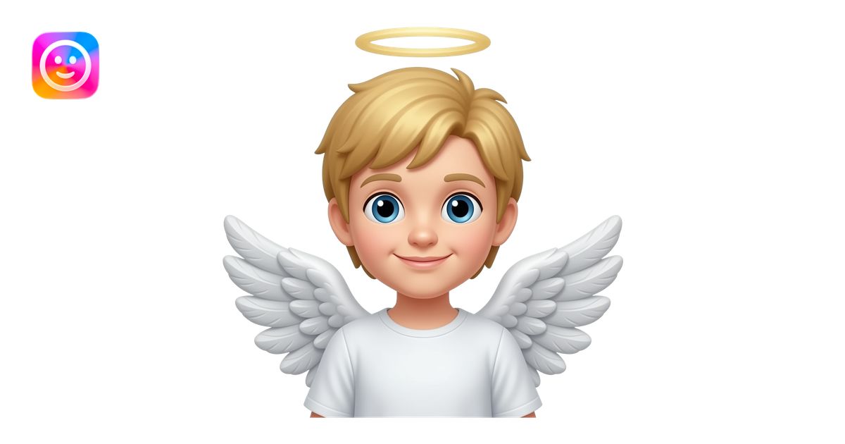 angel emoji | AI Emoji Generator