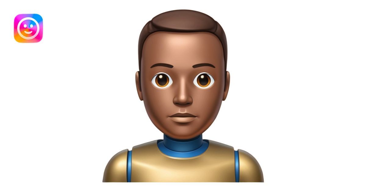 George Floyd as an Android emoji | AI Emoji Generator