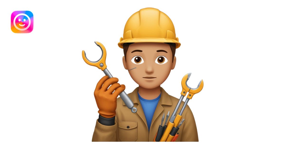 Repairing a tool emoji | AI Emoji Generator