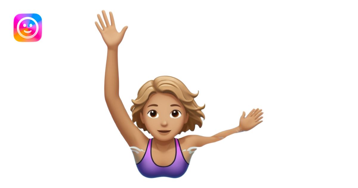 person swimming laps in pool zoomed out showing lap swiming back stroke ...