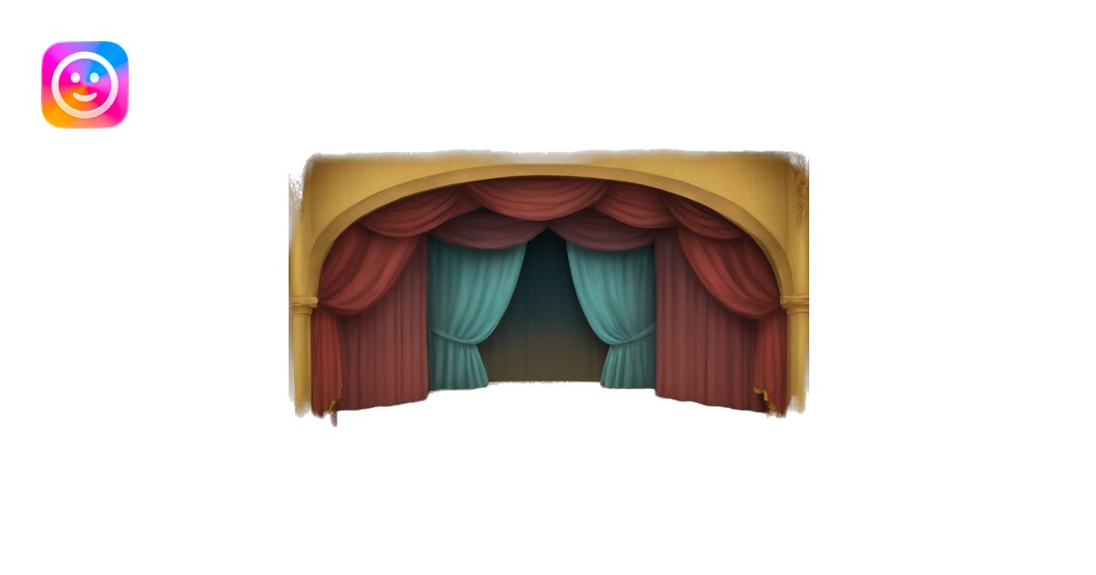 proscenium stage emoji | AI Emoji Generator