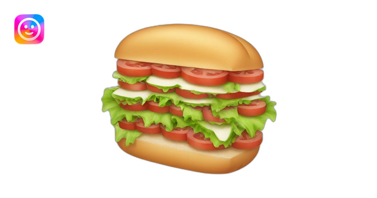 sub sandwhich emoji | AI Emoji Generator