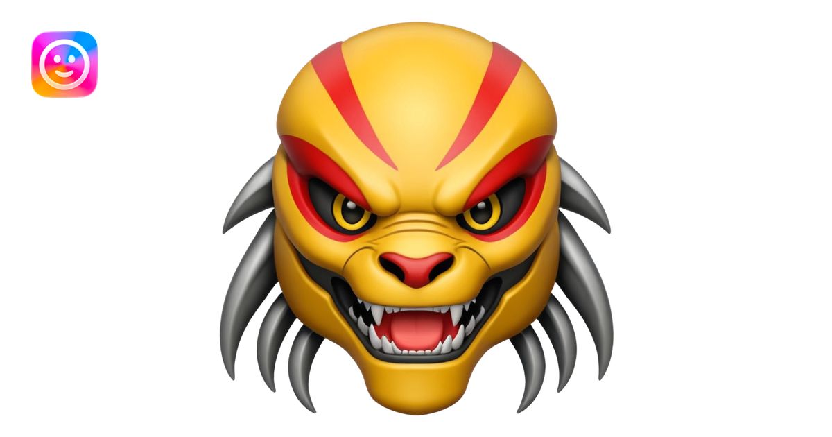 smiling predator emoji | AI Emoji Generator