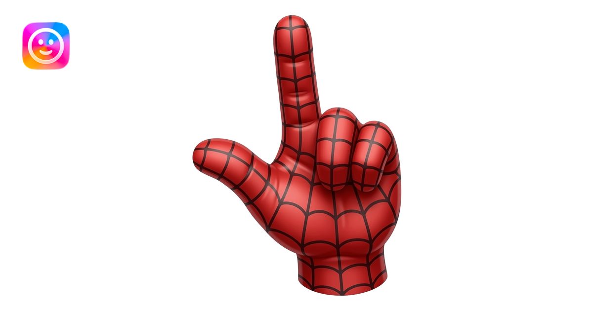 spider man hand sign emoji | AI Emoji Generator