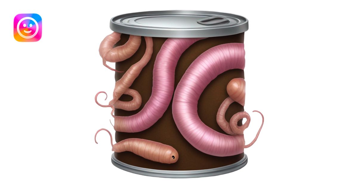 Can of worms emoji | AI Emoji Generator