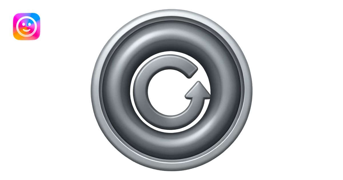 mac os single circled arrow emoji | AI Emoji Generator