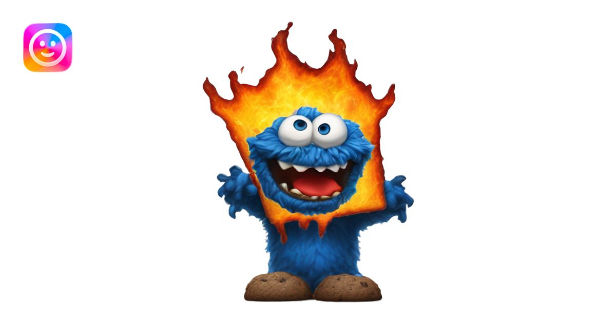 Molten Monster: The Hungry Inferno Cookie Monster Disney Villain: The ...