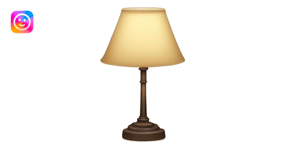 cozy desk lamp emoji | AI Emoji Generator