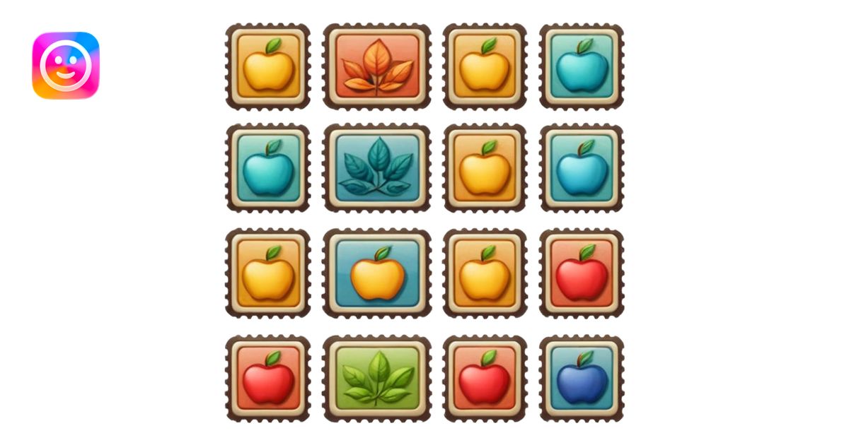 stamps emoji | AI Emoji Generator