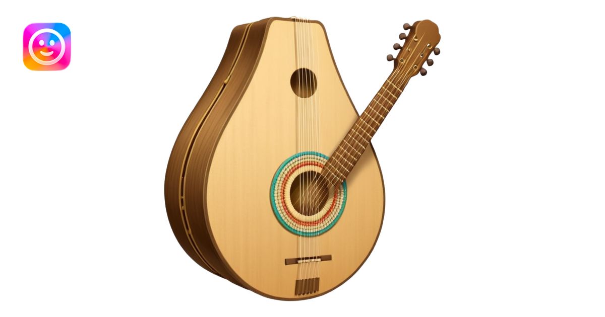 A traditional Ukrainian string instrument with a large pear-shaped ...