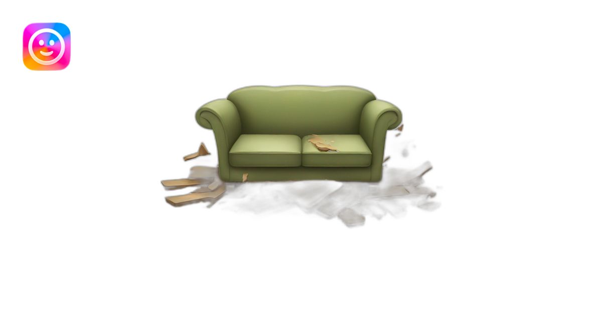 Smashed Furniture emoji | AI Emoji Generator