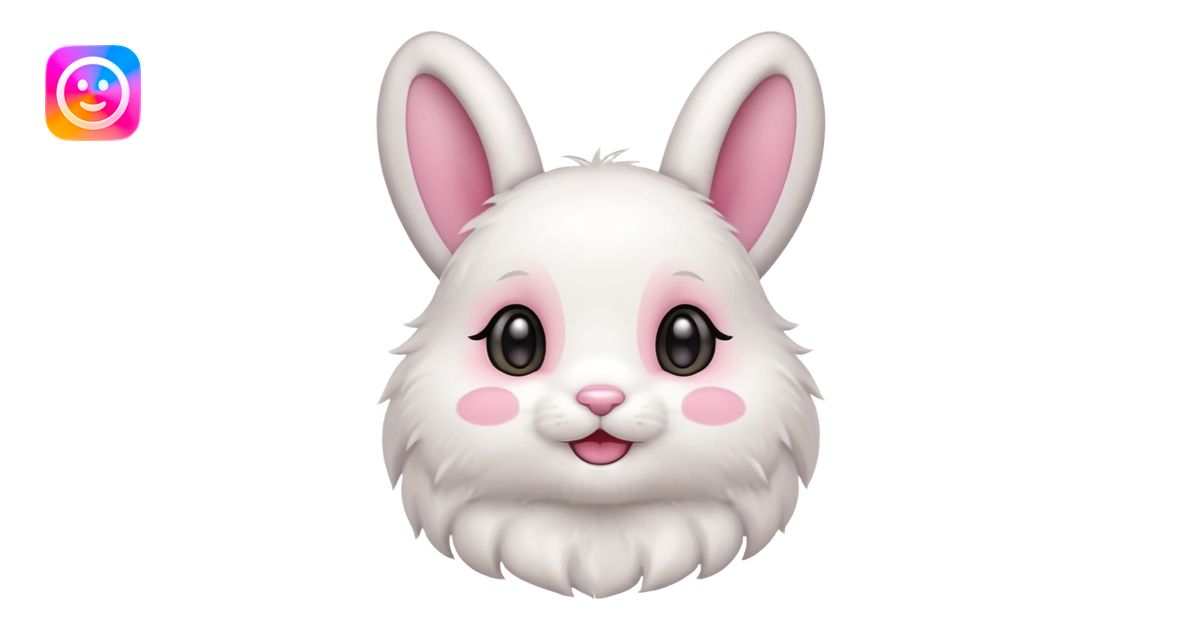 chibi bunny emoji | AI Emoji Generator