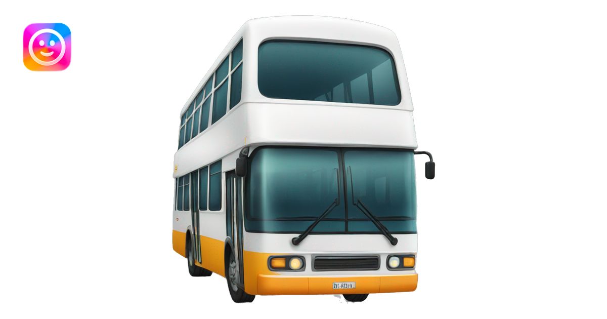 public transport bus emoji | AI Emoji Generator