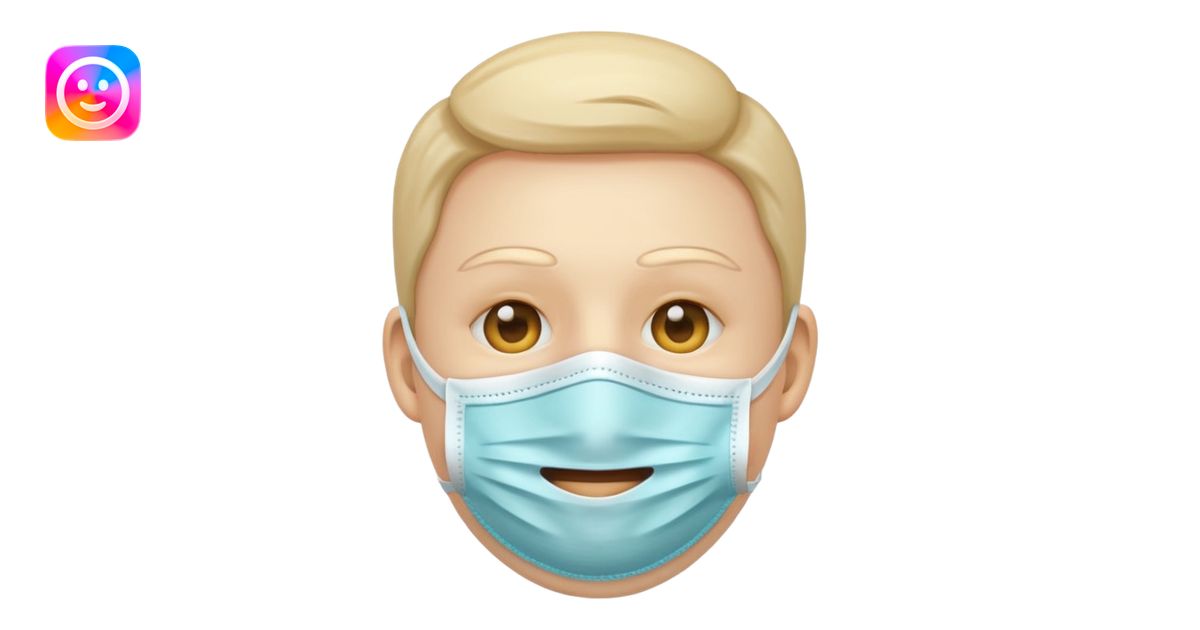 medical mask face emoji emoji | AI Emoji Generator