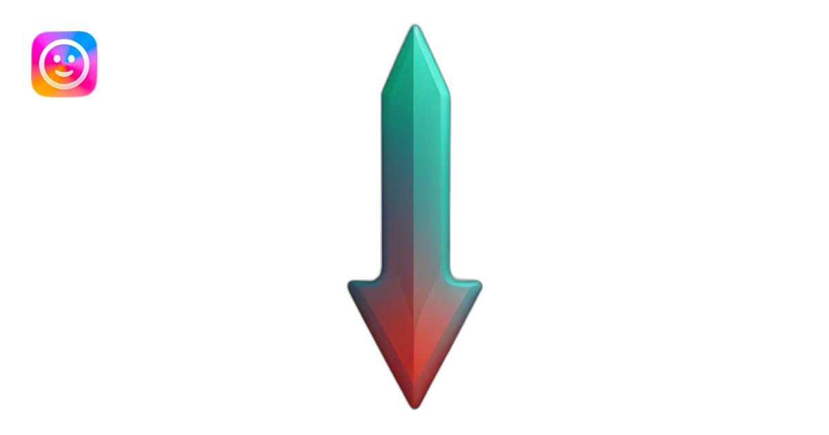 down arrow emoji | AI Emoji Generator