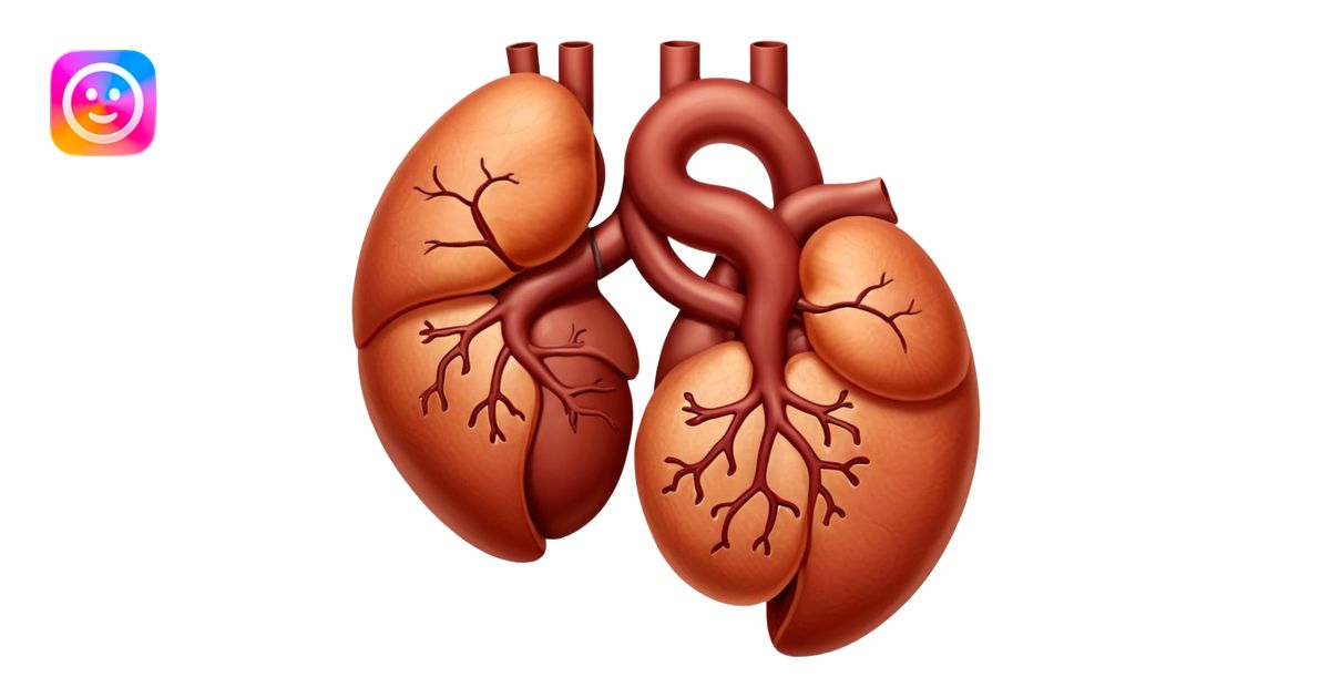 Anatomical riñones emoji | AI Emoji Generator