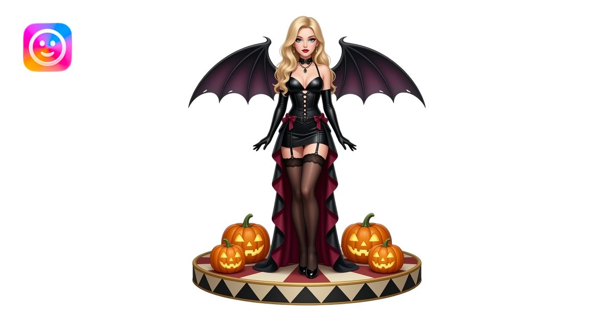 Circus very sexy erotic playboy gothic blonde woman in corset dress ...